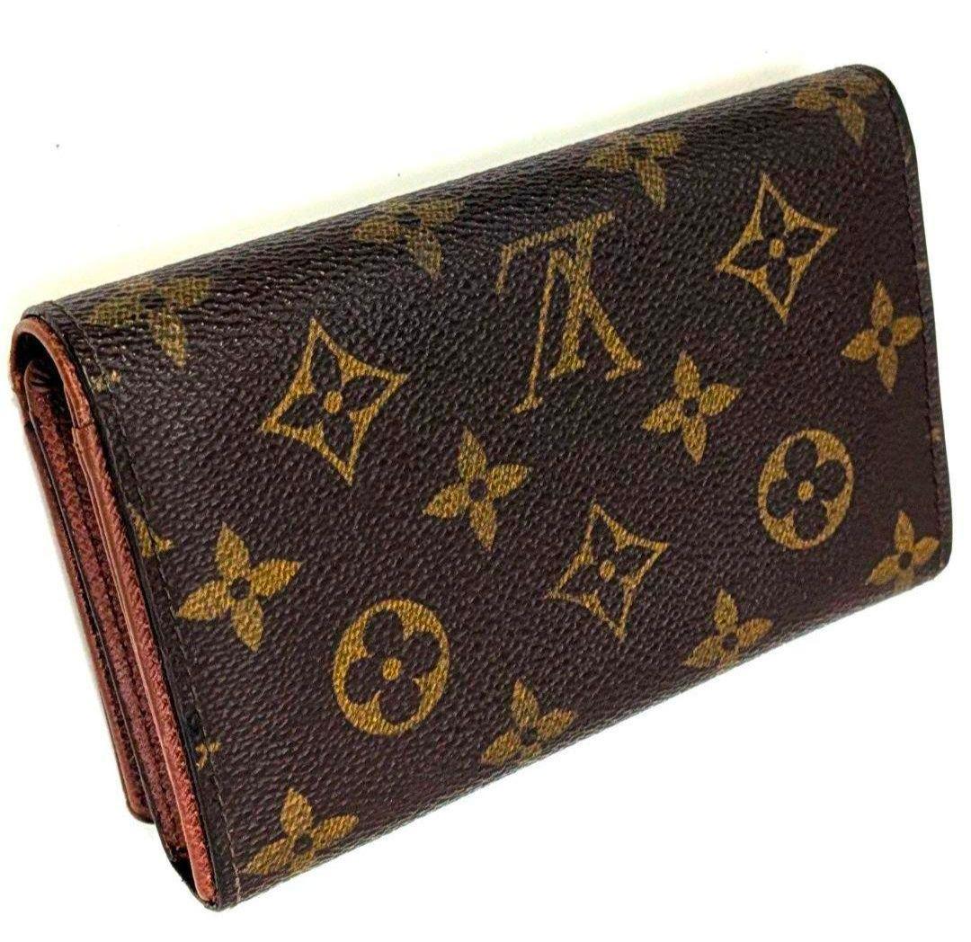 ルイヴィトン モノグラム ビエ トレゾール 折り財布 A75