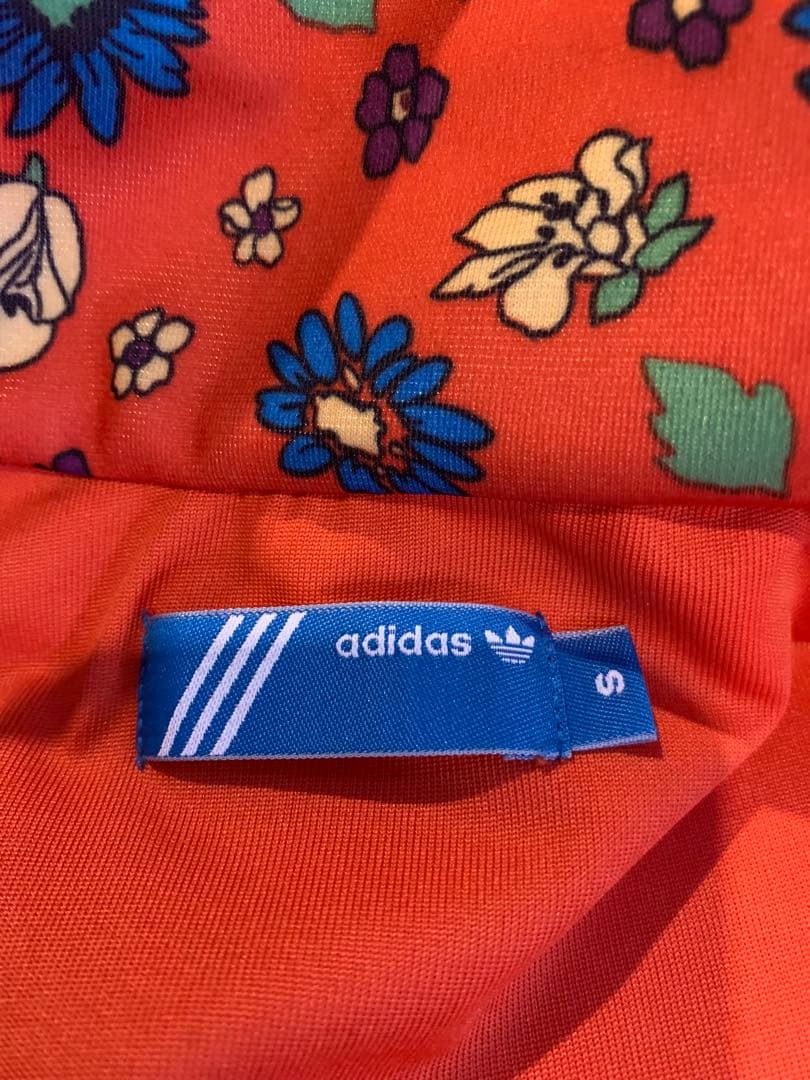adidas 花柄ジャージ Sサイズ