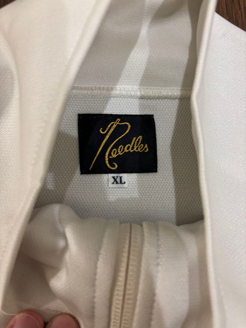 Needles ホワイト トラックジャケットXL