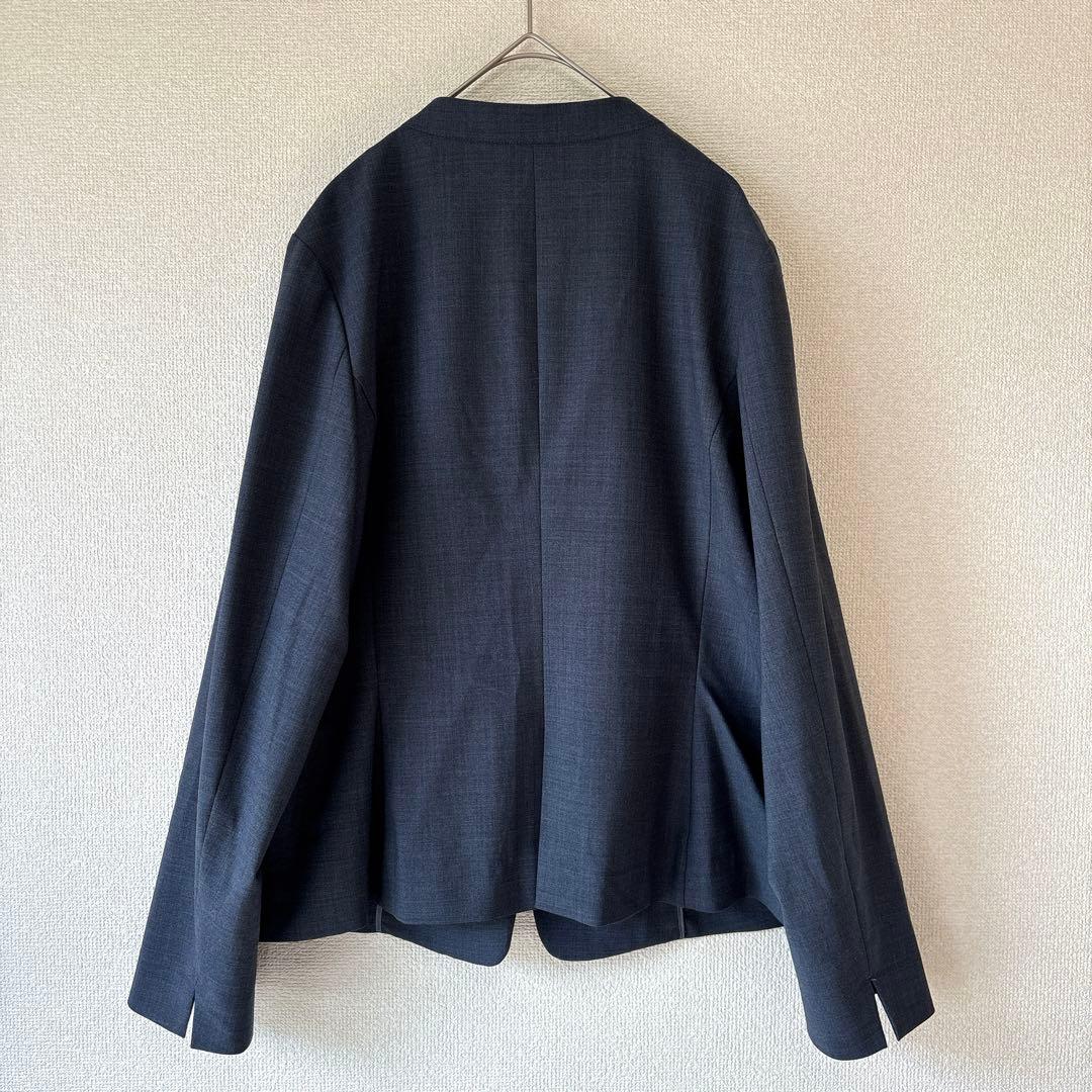 洗える✨3XL・4L グリーンレーベルリラクシング ノーカラー ジャケット 46
