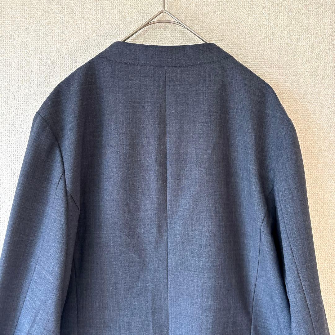 洗える✨3XL・4L グリーンレーベルリラクシング ノーカラー ジャケット 46