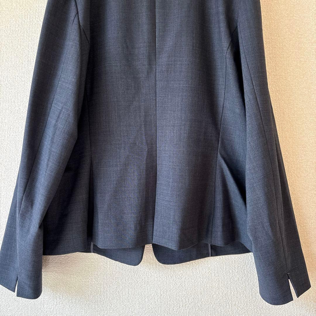 洗える✨3XL・4L グリーンレーベルリラクシング ノーカラー ジャケット 46