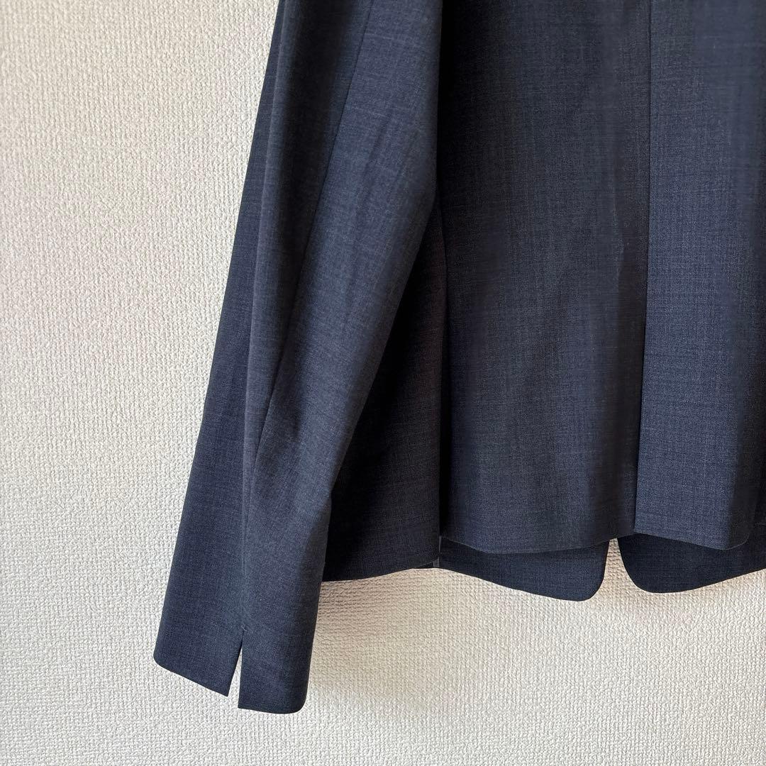 洗える✨3XL・4L グリーンレーベルリラクシング ノーカラー ジャケット 46