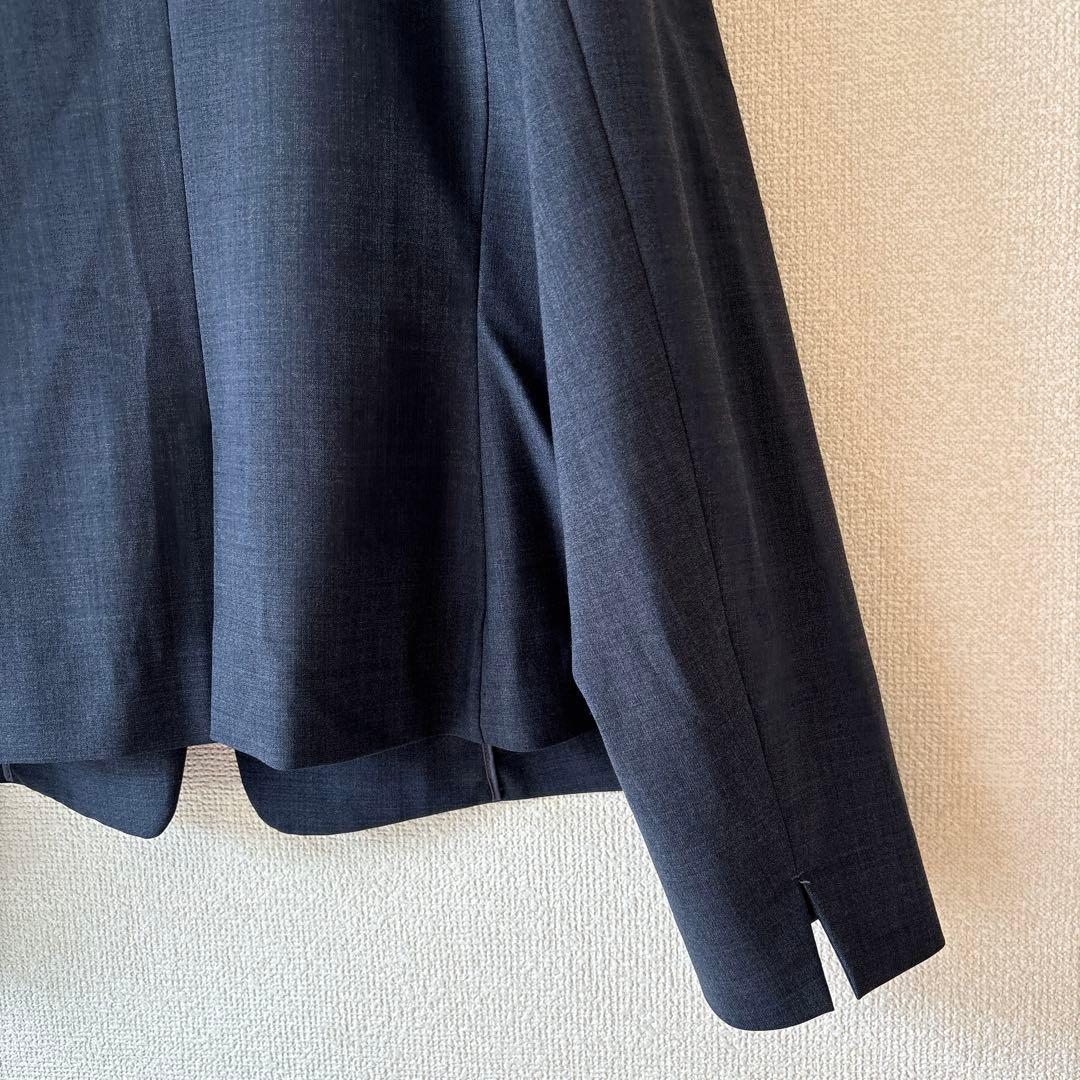 洗える✨3XL・4L グリーンレーベルリラクシング ノーカラー ジャケット 46