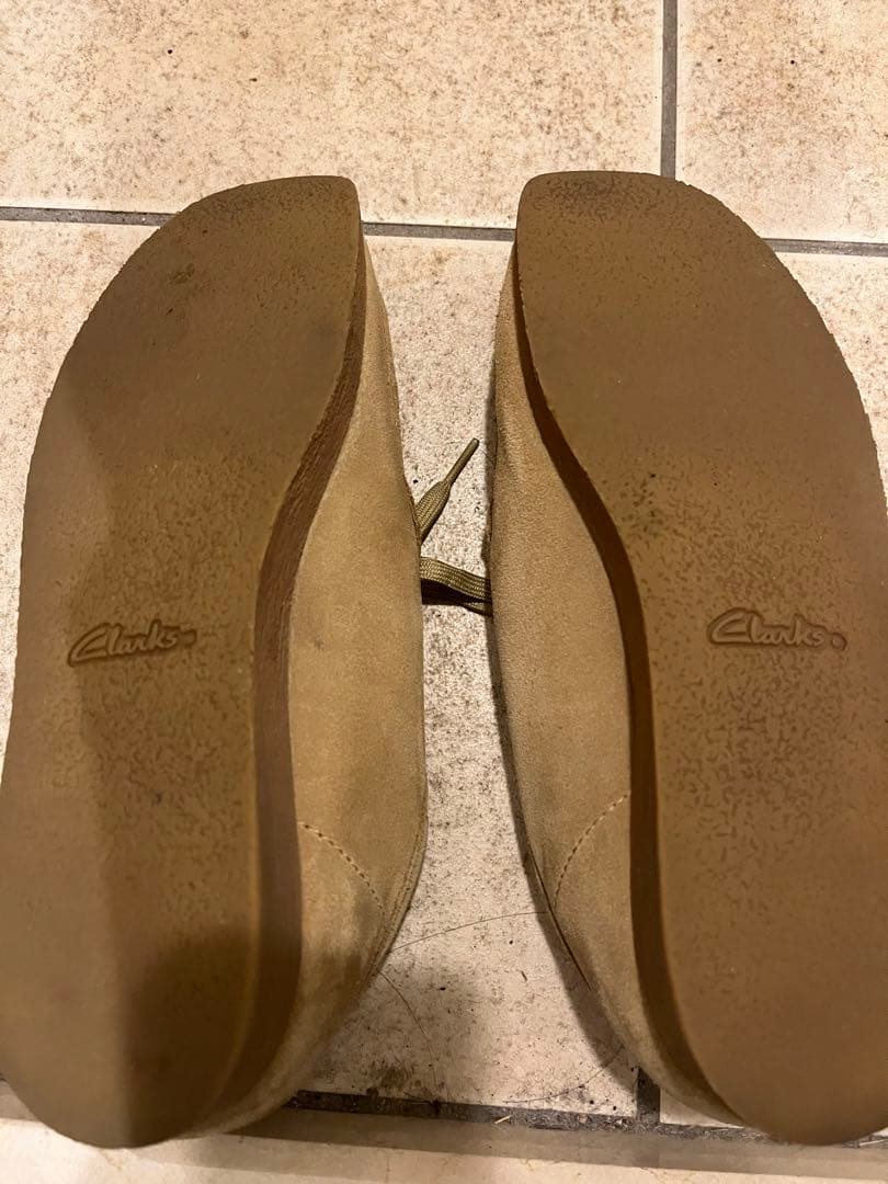 Clarks Wallabees ベージュ