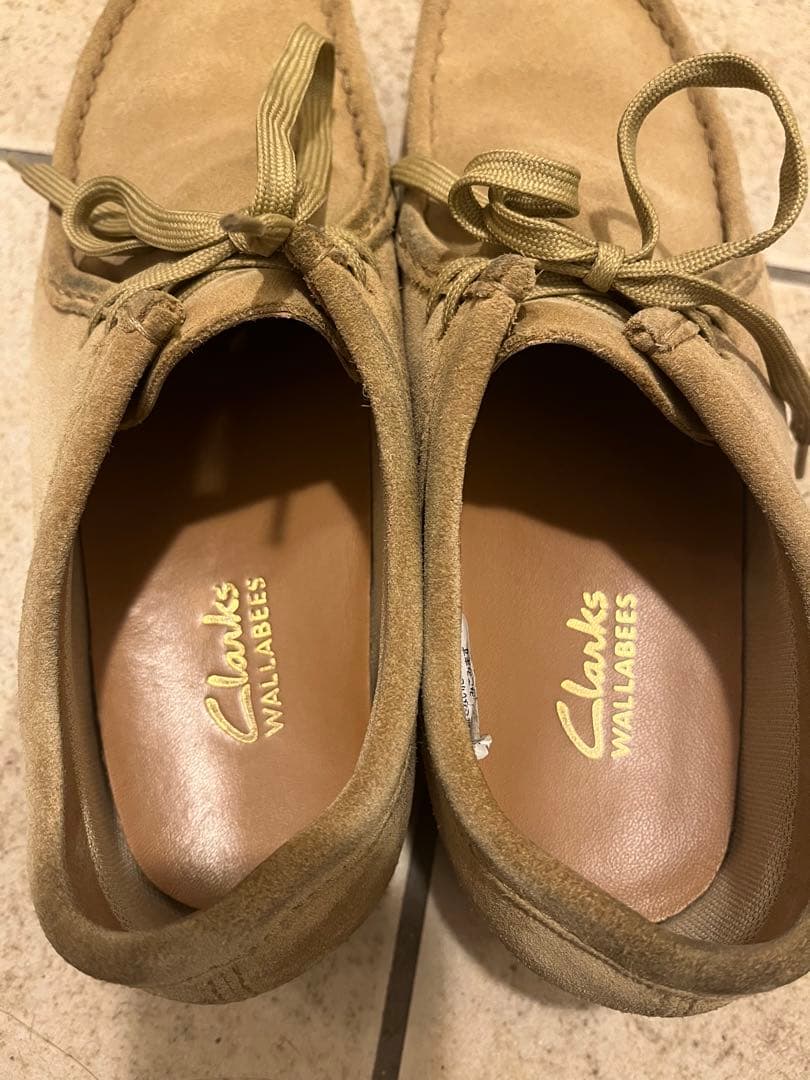 Clarks Wallabees ベージュ