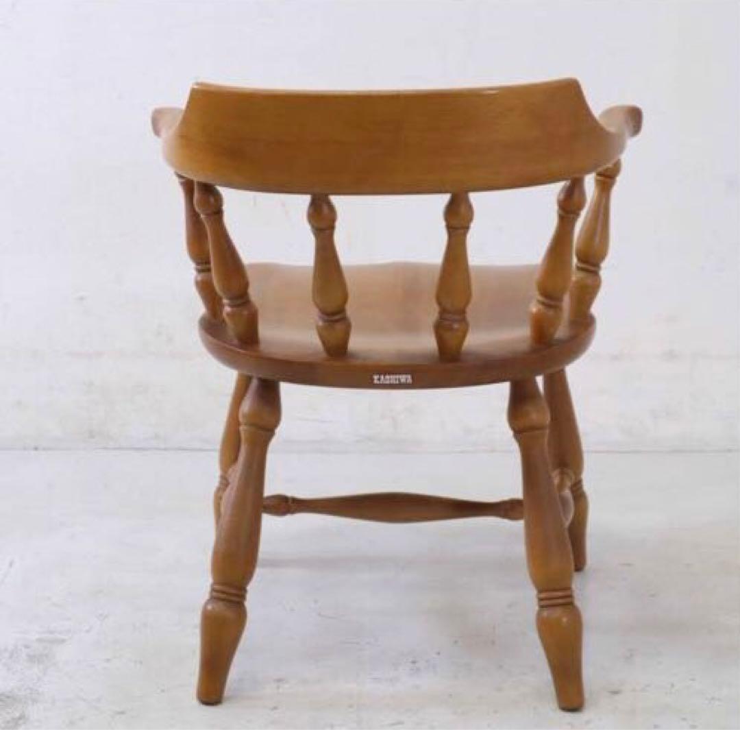 柏木工 アームチェア ウィンザーチェア クラウンチェア ビンテージ 日本家具