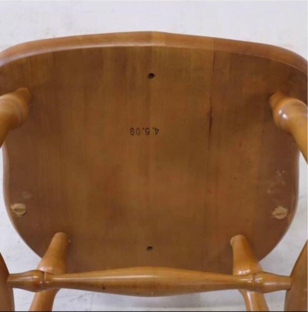 柏木工 アームチェア ウィンザーチェア クラウンチェア ビンテージ 日本家具