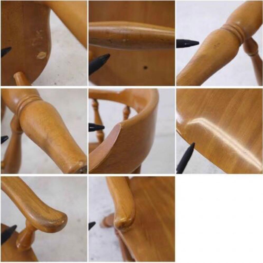 柏木工 アームチェア ウィンザーチェア クラウンチェア ビンテージ 日本家具