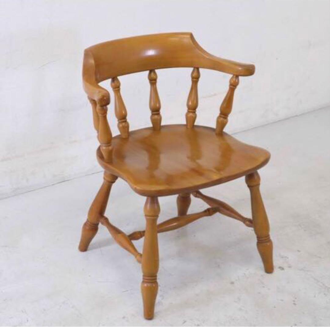 柏木工 アームチェア ウィンザーチェア クラウンチェア ビンテージ 日本家具