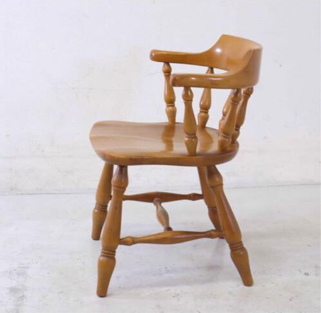 柏木工 アームチェア ウィンザーチェア クラウンチェア ビンテージ 日本家具