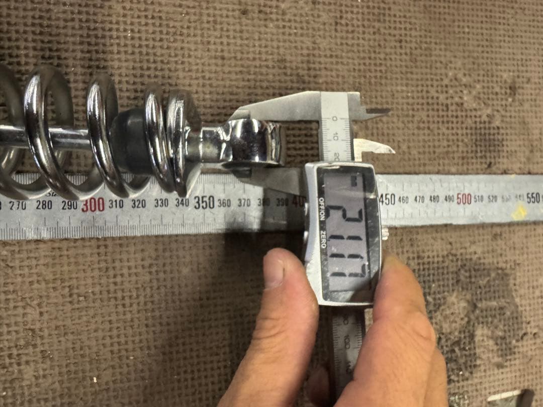 車種 フォルツァ　型式：MF10 DAYTONA サスペンション 360mm