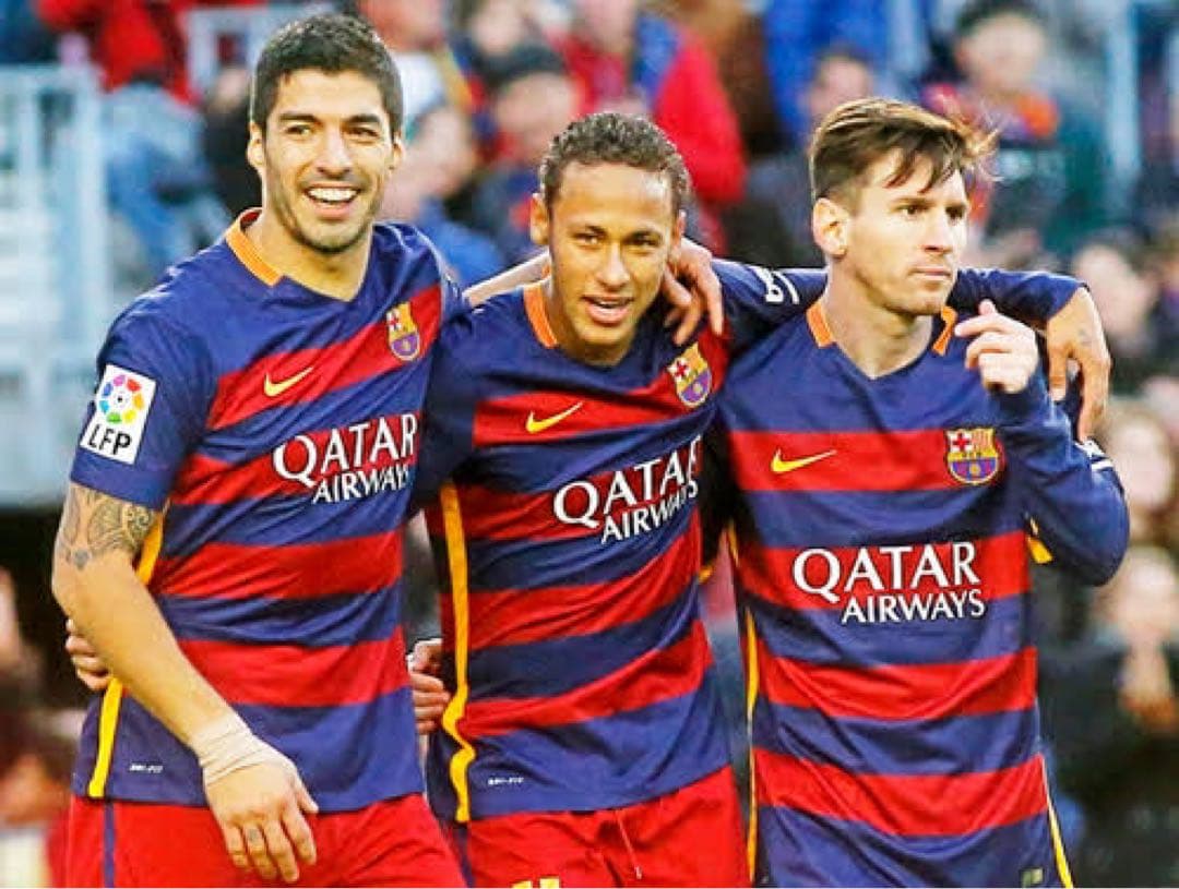 最終値下げ！FCバルセロナ14-15ユニフォームセット　ネイマールメッシスアレス