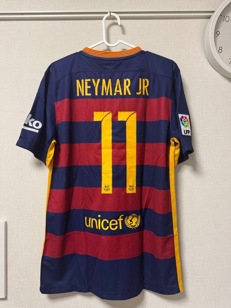 最終値下げ！FCバルセロナ14-15ユニフォームセット　ネイマールメッシスアレス
