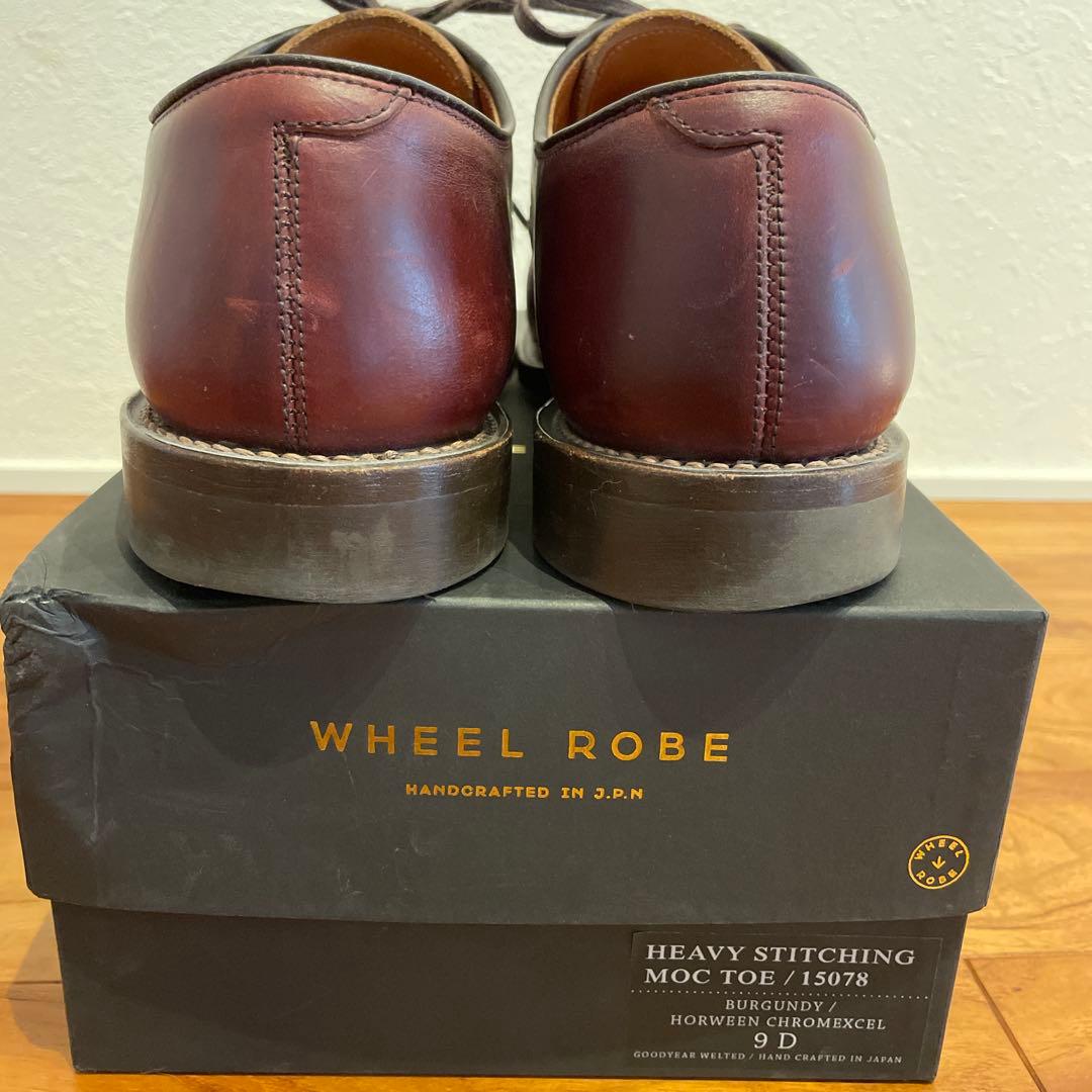 WHEELROBE HEAVY STITCHING MOC TOEサイズ9D