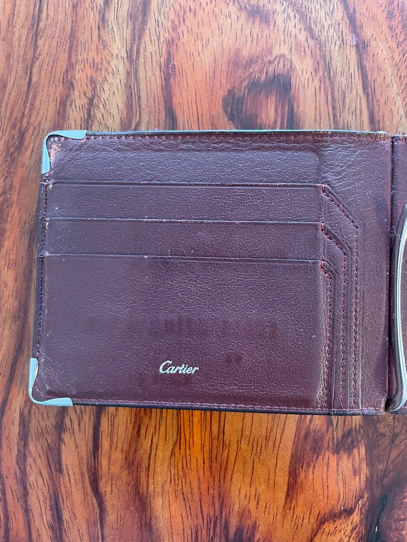 カルティエ　マネークリップ　財布