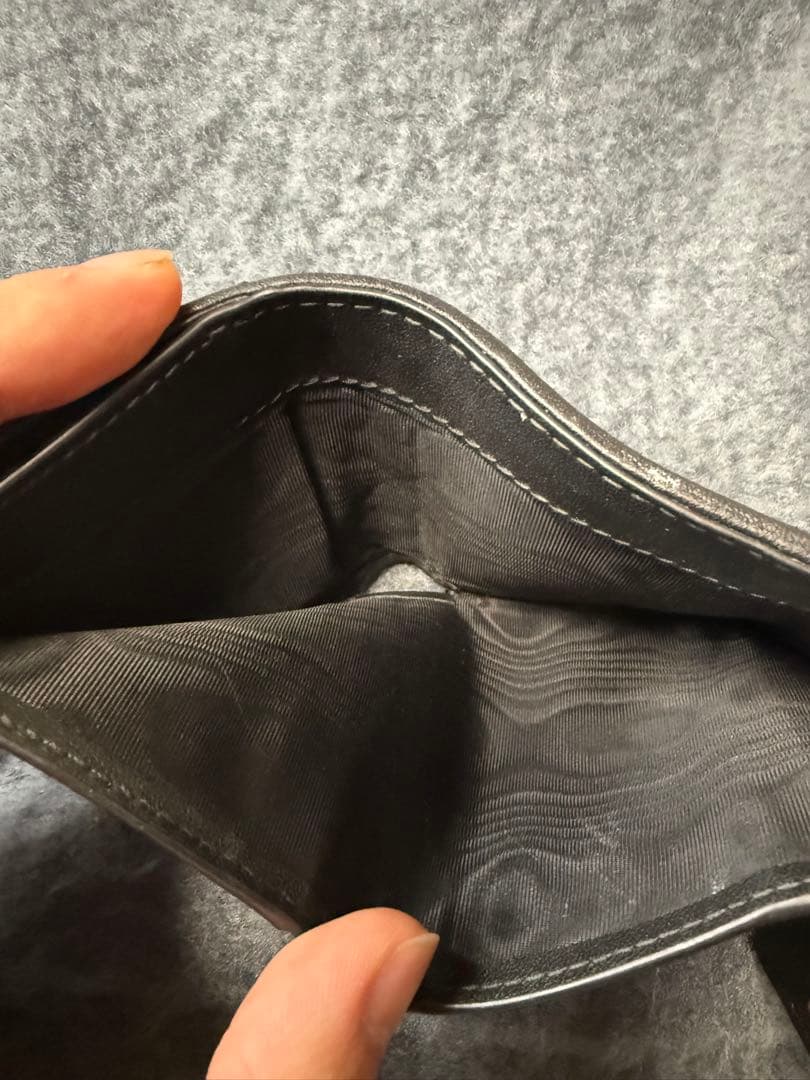 ディオール ロータスウォレット カナージュ 三つ折り財布