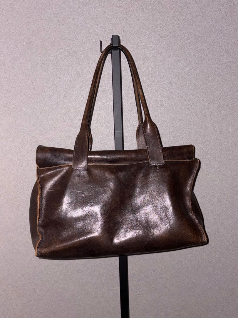 tagliovivo ドクターバッグ L 黒 ホースレザー クラッタ 美品