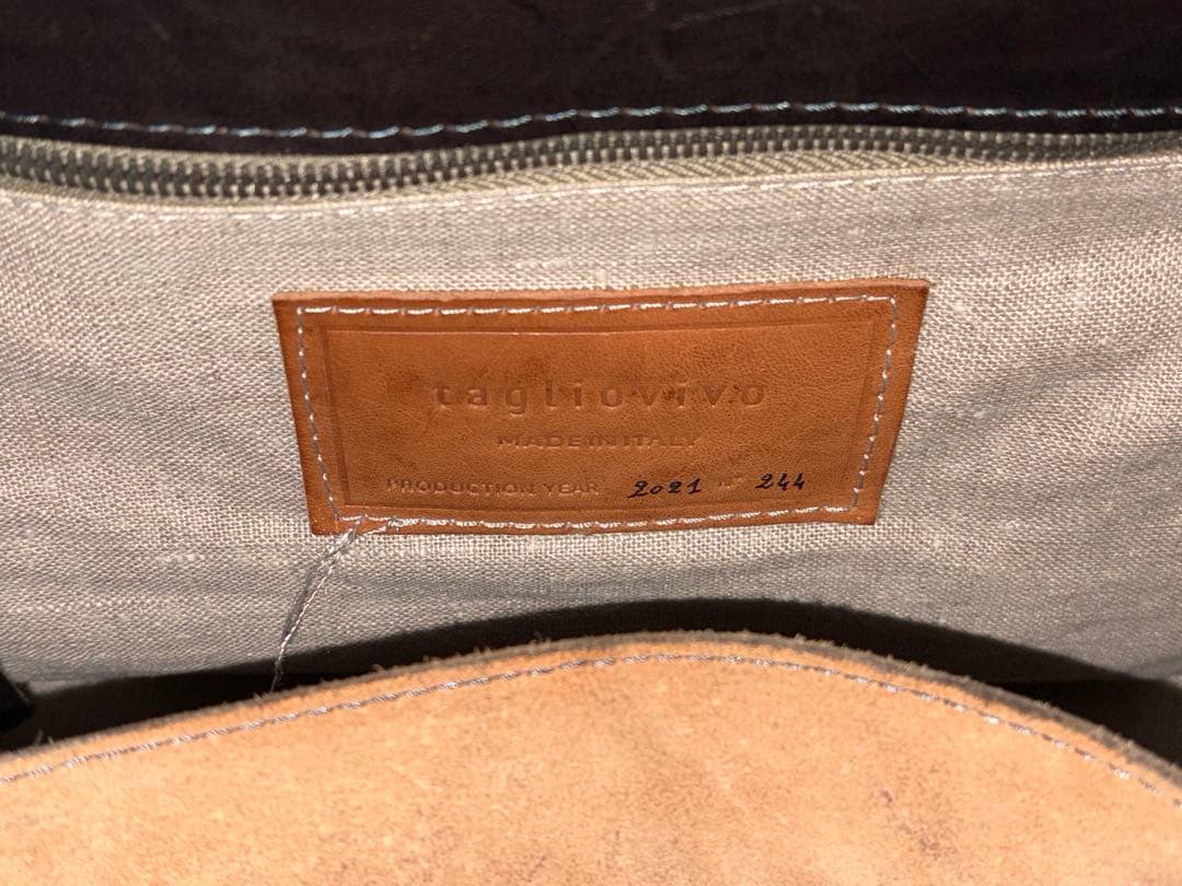 tagliovivo ドクターバッグ L 黒 ホースレザー クラッタ 美品