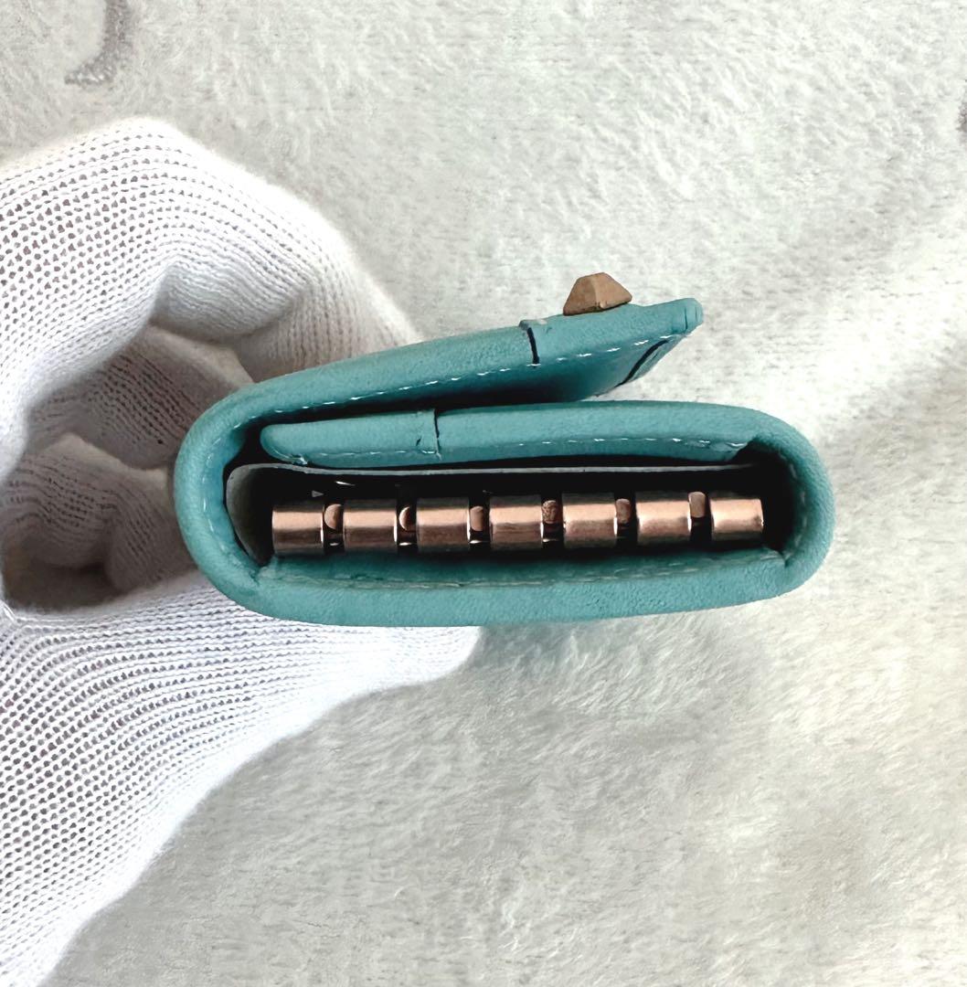 【極美品】グッチ　キーケース　GG柄　6連　レザー　スタッズ　ジャガード　箱付き