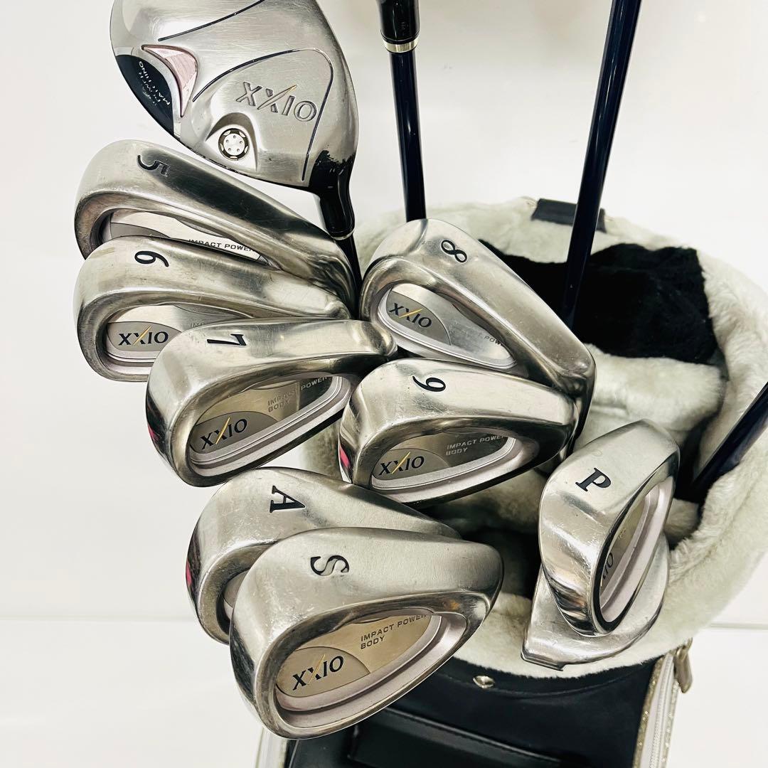 女性用　XXIO ゼクシオ　レディース　ゴルフセット　キャディバッグ無し