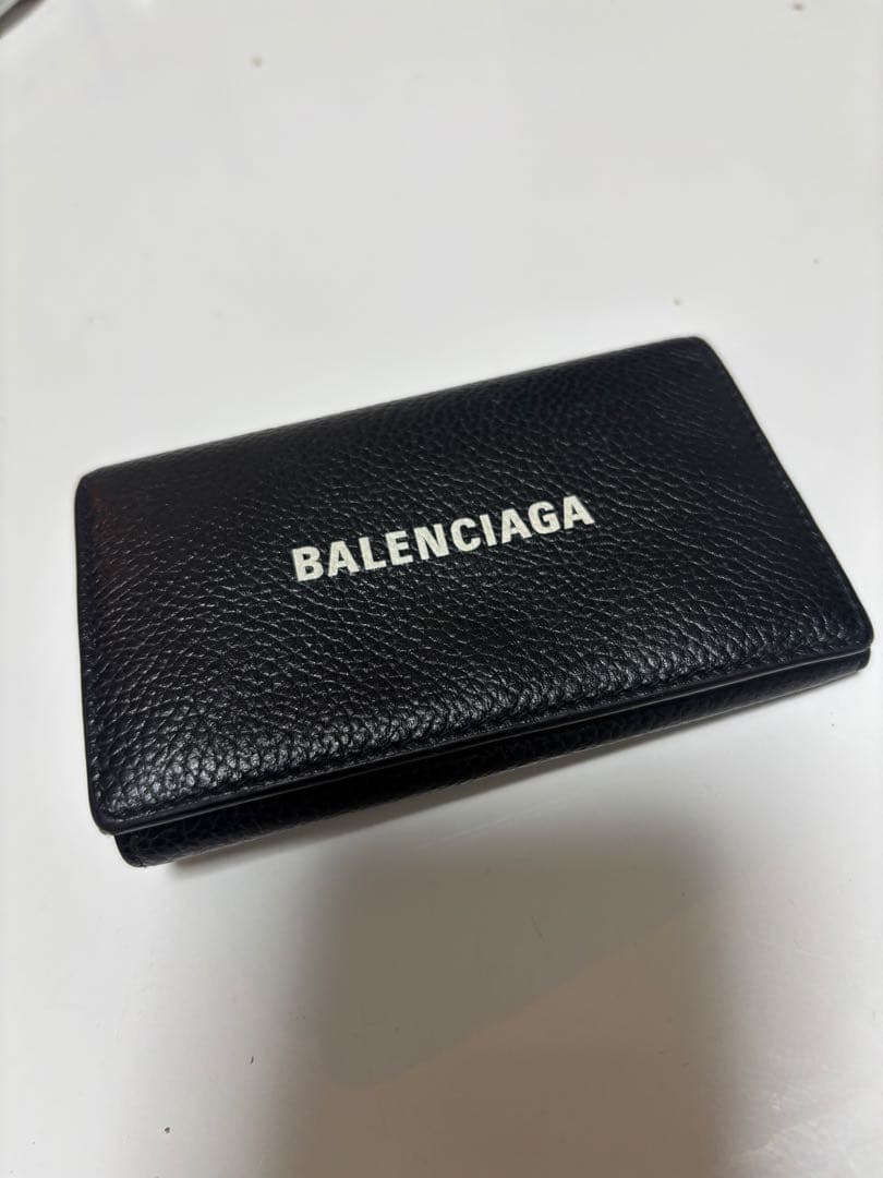 BALENCIAGA バレンシアガ レザーキーケース 黒