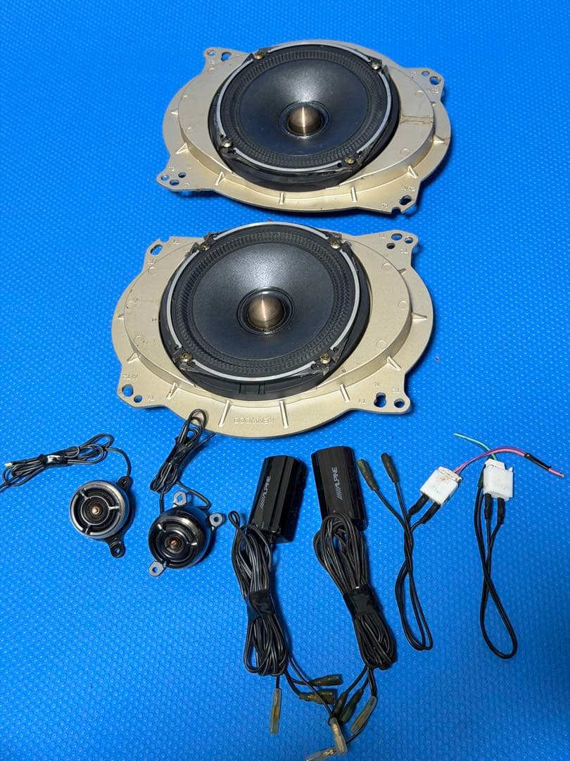 ALPINE DDLinear 左右 スピーカー DDL-R170S 17㎝