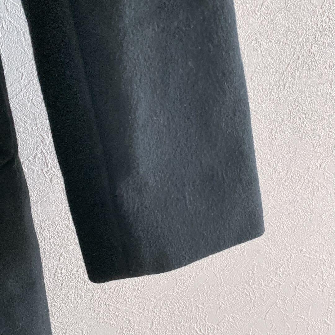 美品 INED カシミヤ100% ロングコート 黒 9 S~M