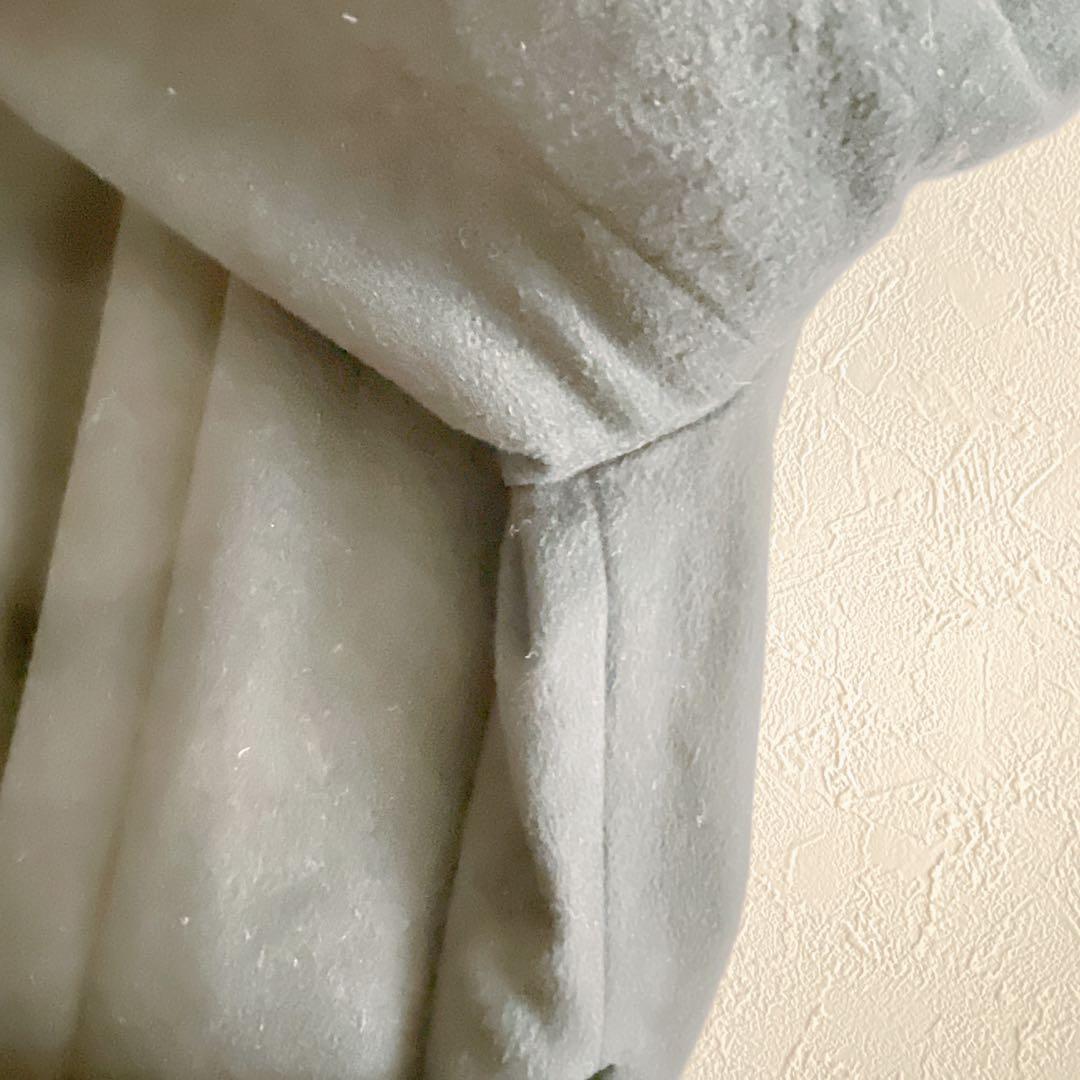 美品 INED カシミヤ100% ロングコート 黒 9 S~M