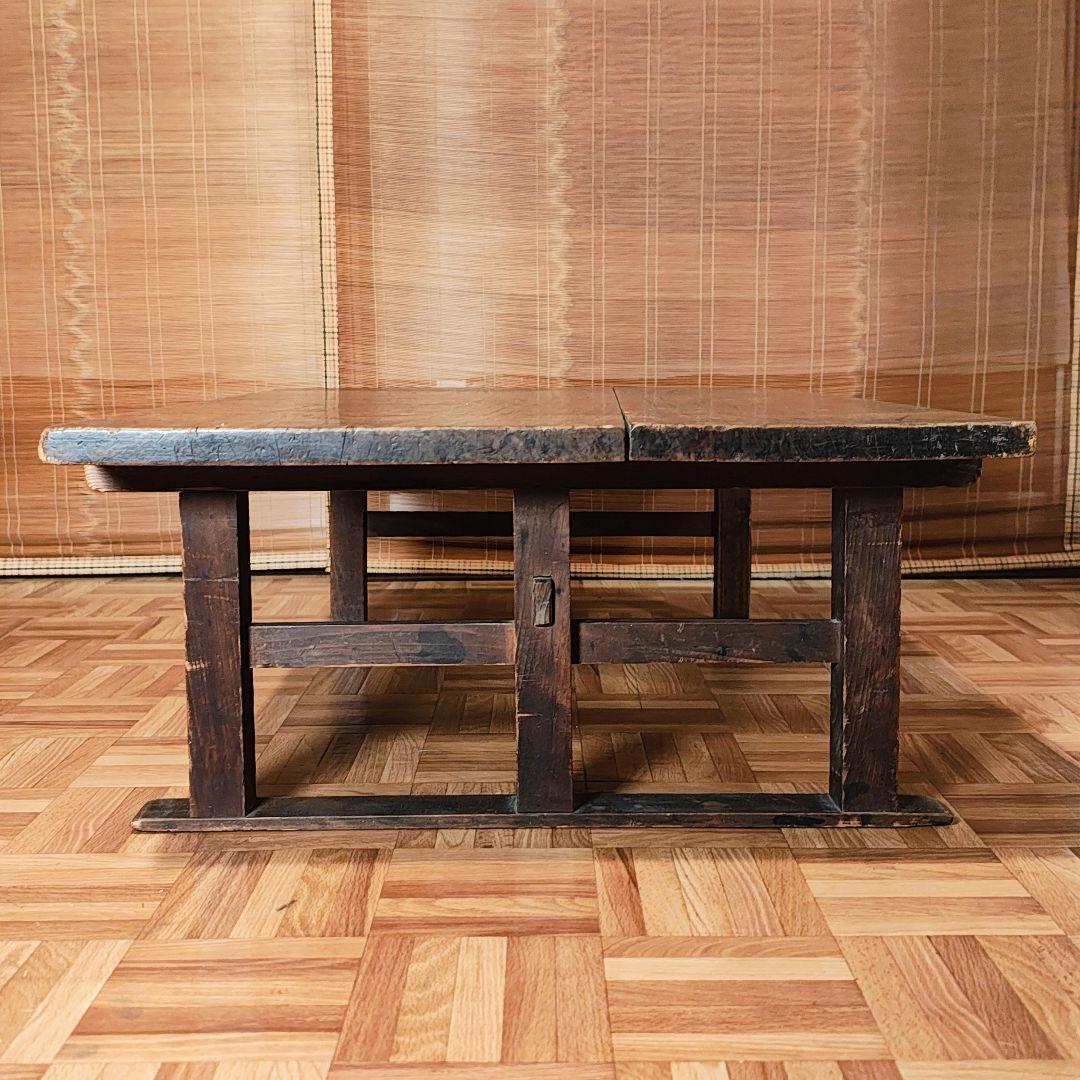 座卓　文机　作業台　大正　古家具