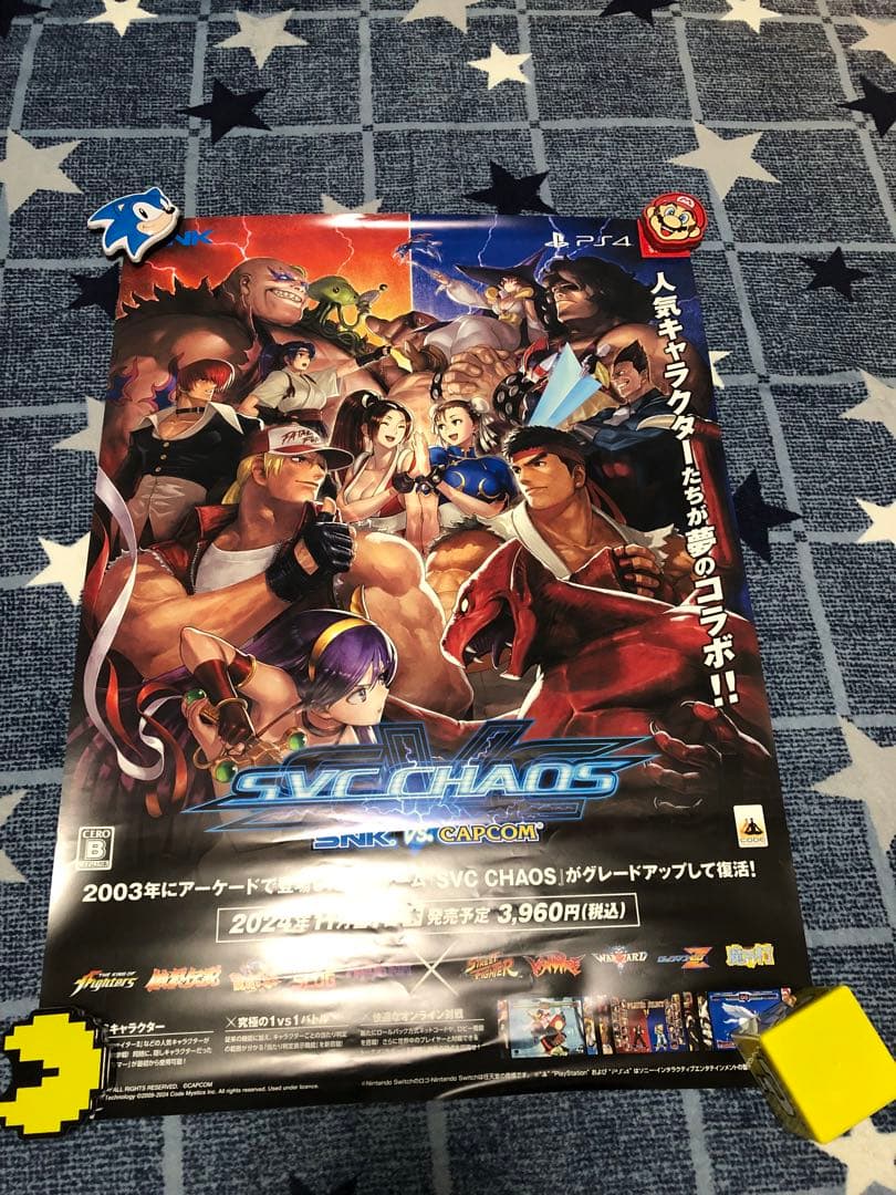 svc chaos ポスター SNK capcom カプコン