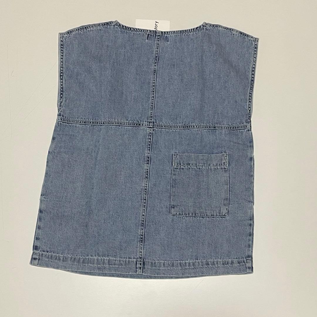 トップス main story ss25 Woven Tank Dress 6y