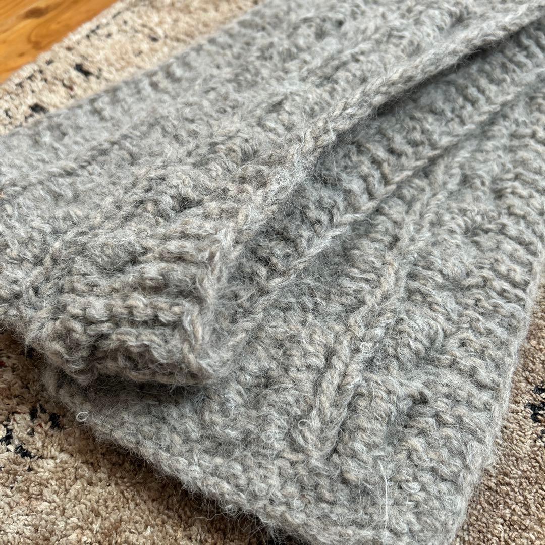 SALE‼︎ かぐれ/スリアルパカウールマフラー