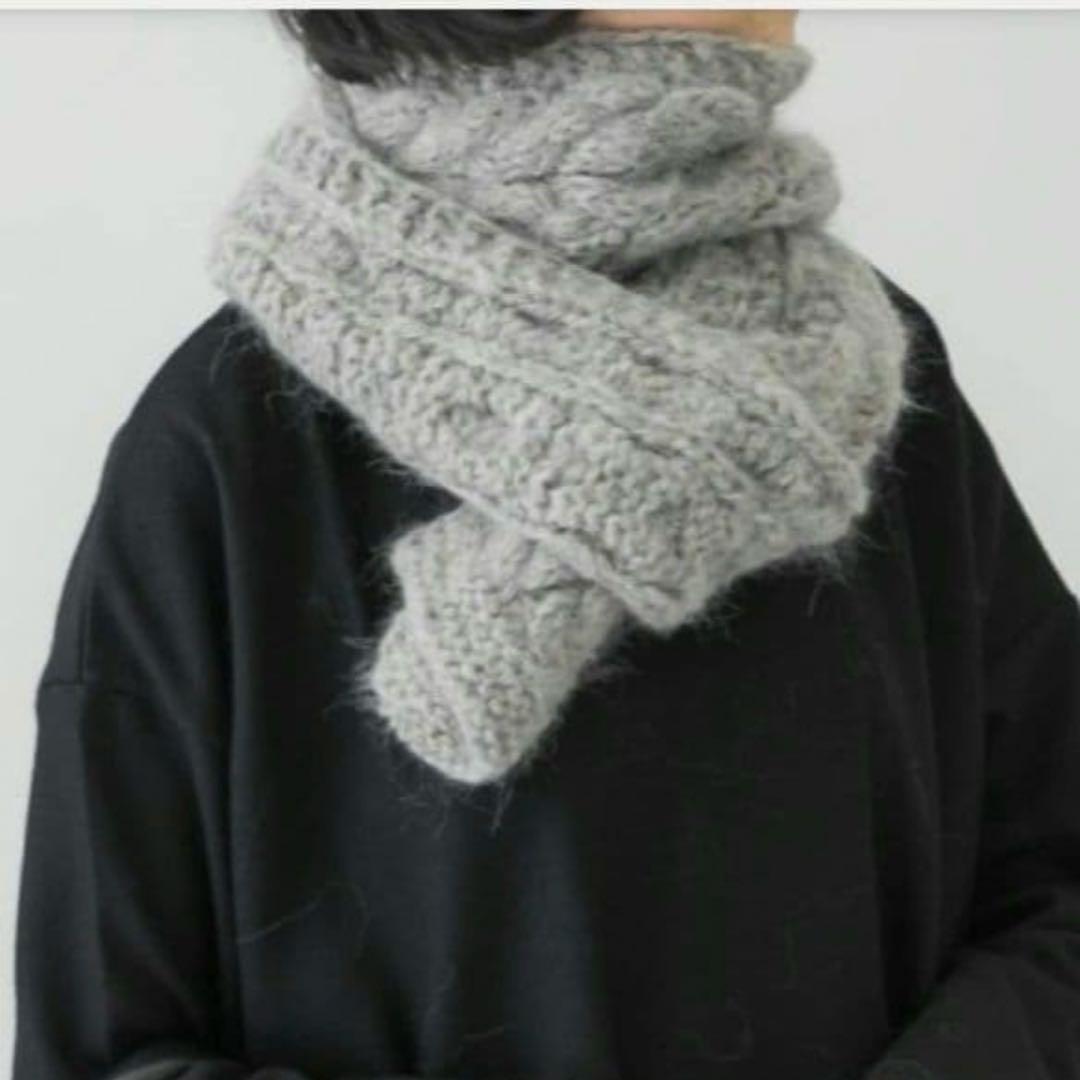SALE‼︎ かぐれ/スリアルパカウールマフラー