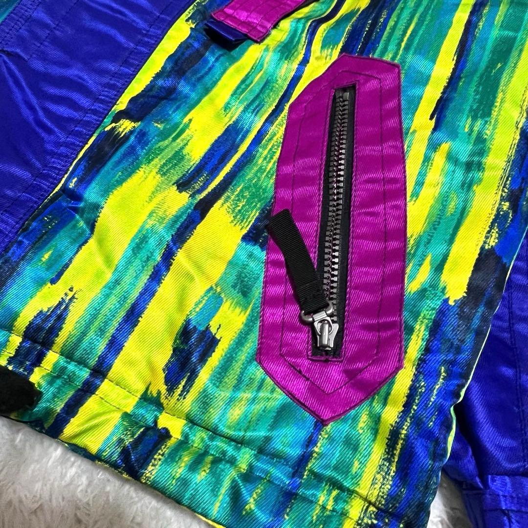 ヴィンテージ スキーウェア　セットアップ　スノーウェア　Lサイズ