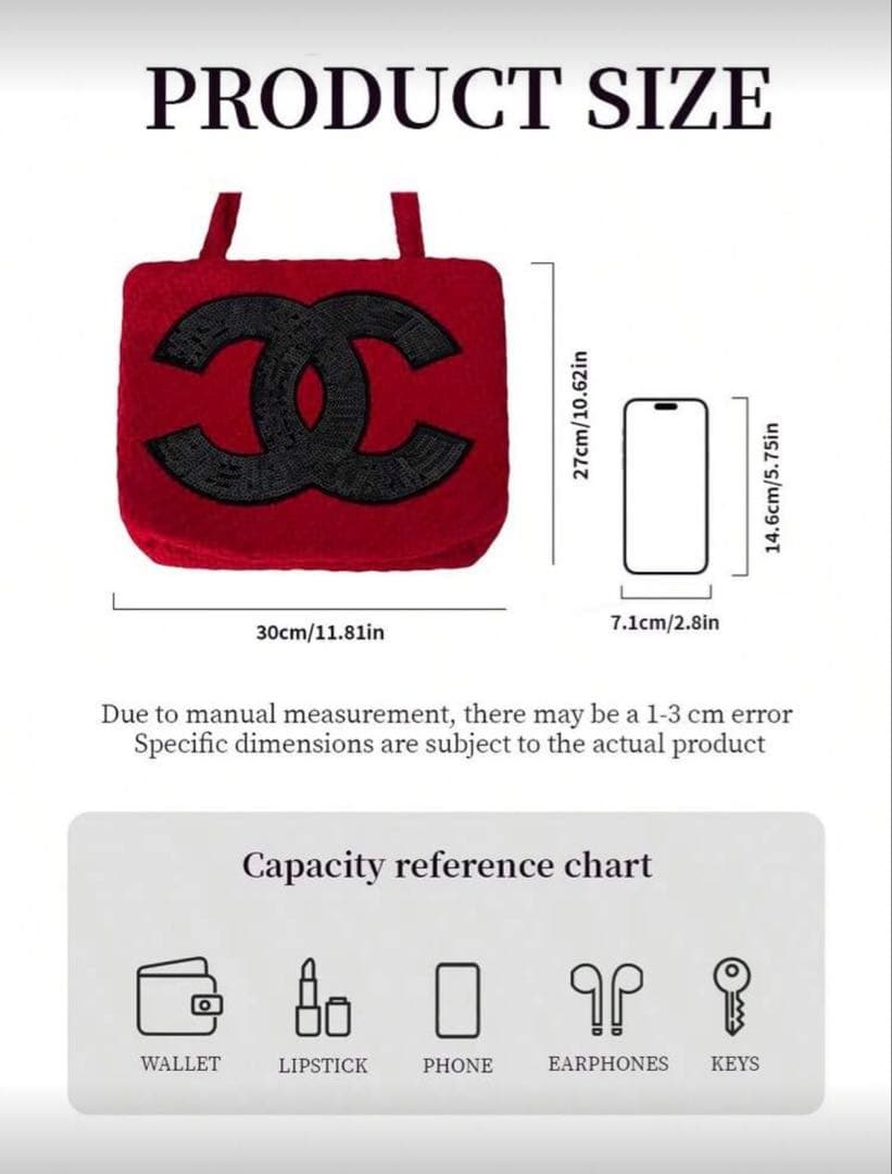 ⚠︎専用⚠︎くまのプーさん様⚠︎CHANEL ノベルティトートビッグココマーク レッド