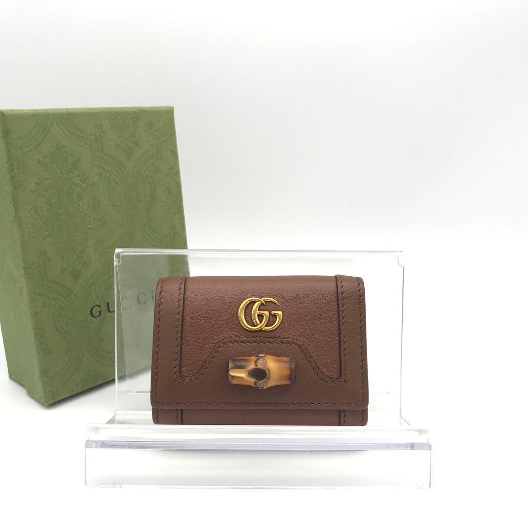 極美品　グッチキーケース　グッチGGマーモント グッチバンブー　グッチレザー