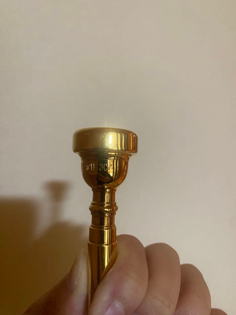 Bach 3C 金メッキ加工済み