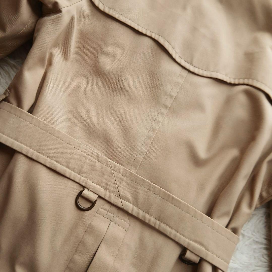 【BURBERRY】ヴィンテージ　ノバチェック　ロングトレンチコート　ベージュ