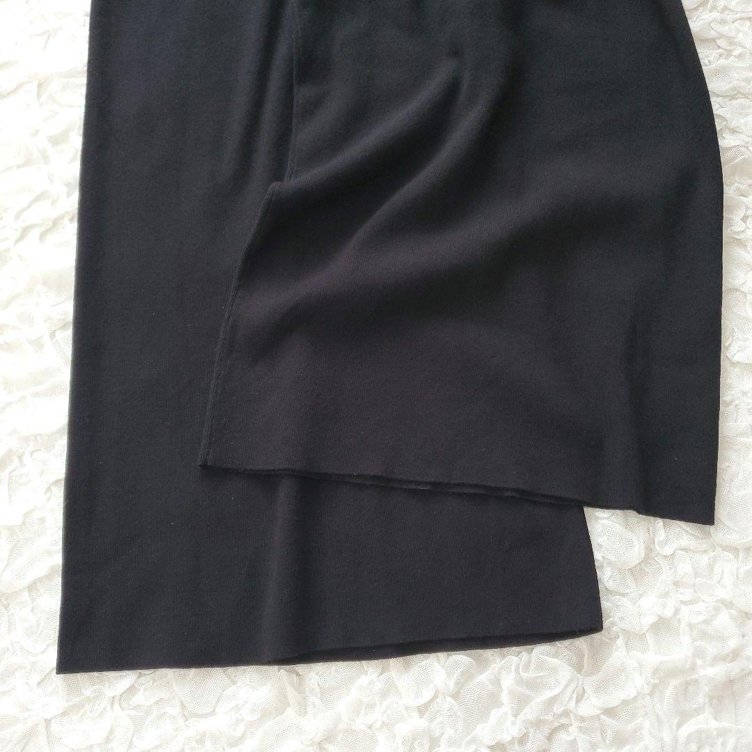 【新品タグ付き】セオリーリュクス　サロペット　オールインワン　ウエストリボン　黒