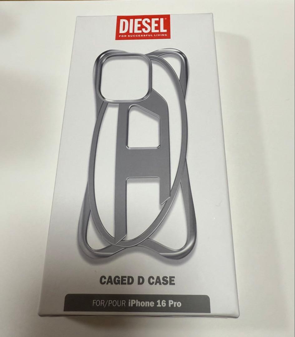 iPhoneアクセサリー DIESEL CAGED D CASE iPhone 16 Pro