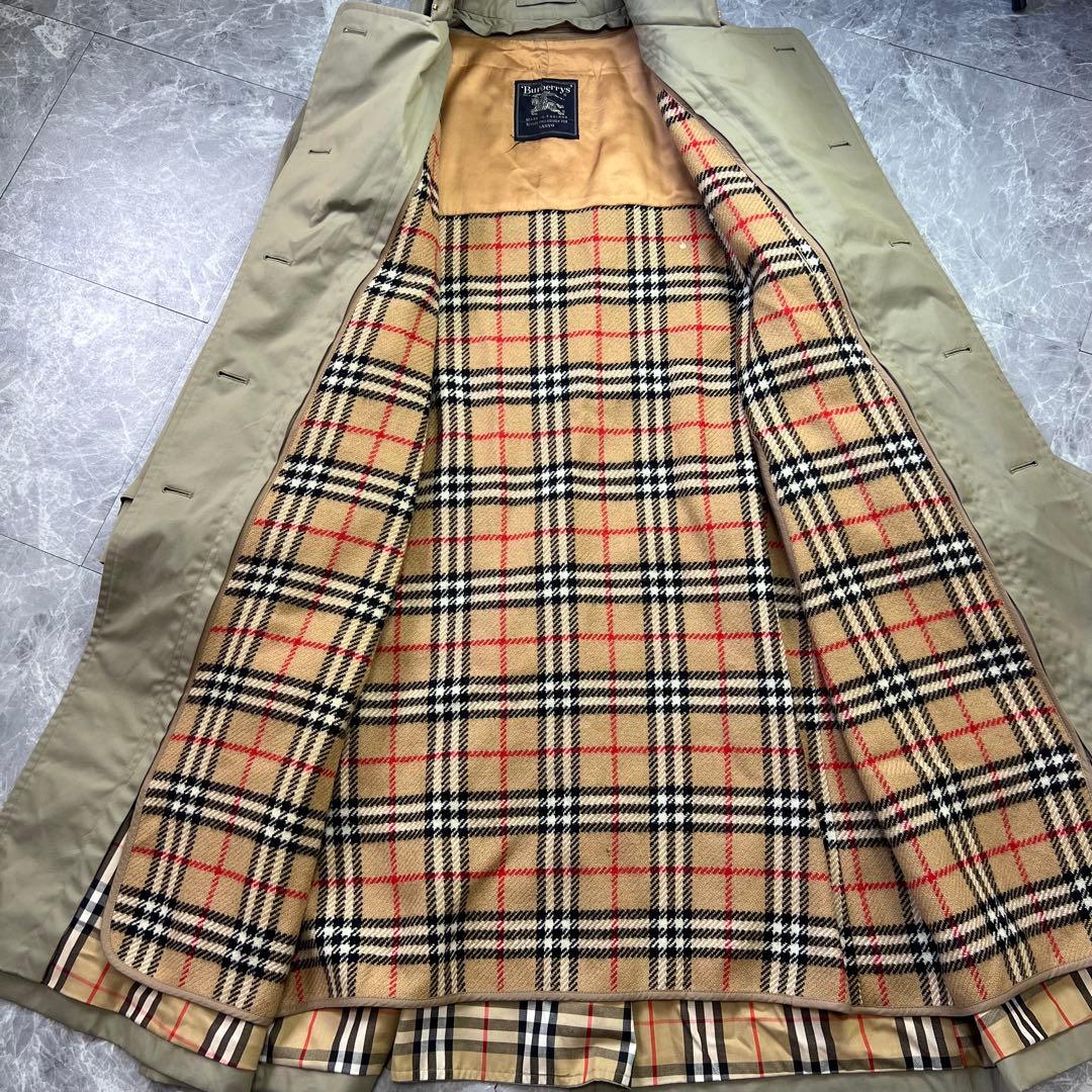 美品♡バーバリー　トレンチコート　ベルト　ライナー　カーキ　ノバチェック