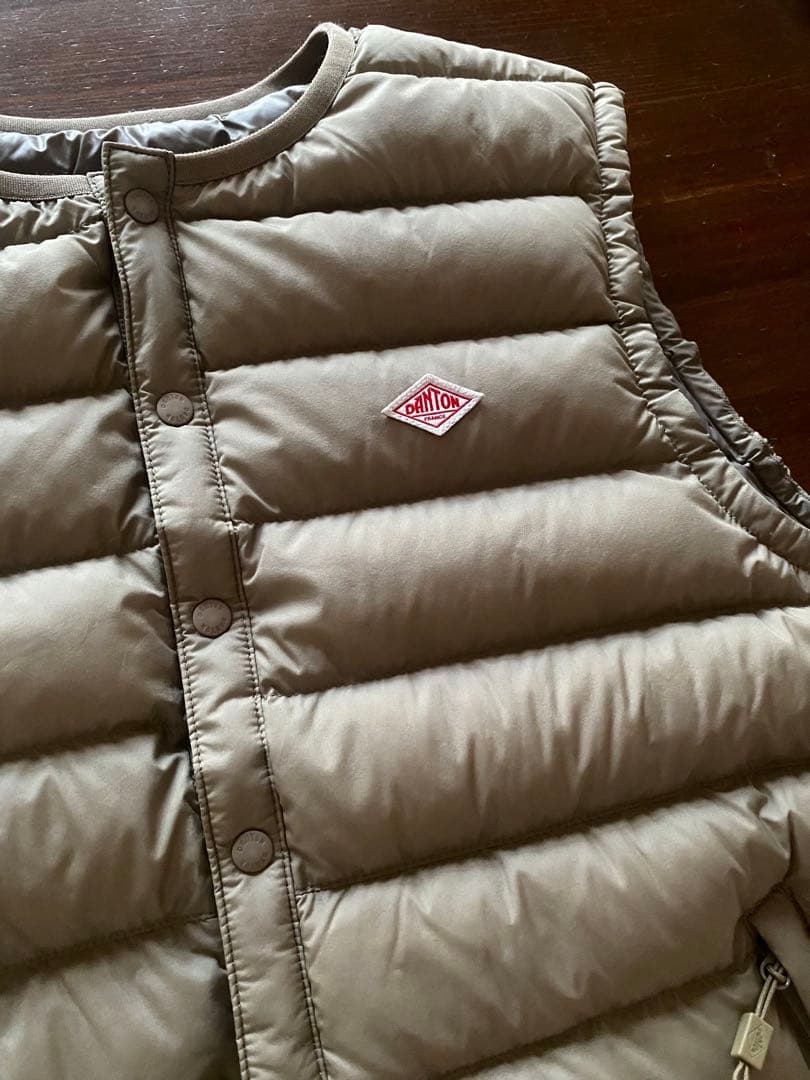 DANTON 　ダントン　インナーダウンベスト　M WOMEN