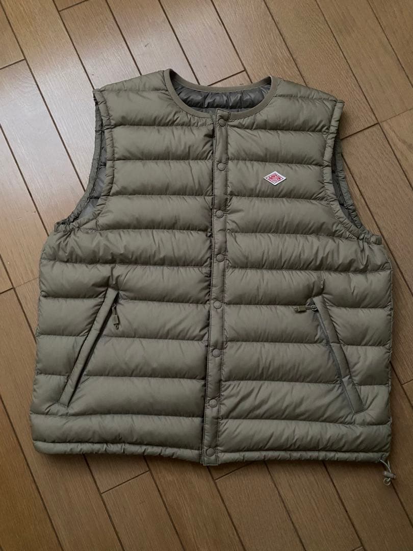 DANTON 　ダントン　インナーダウンベスト　M WOMEN