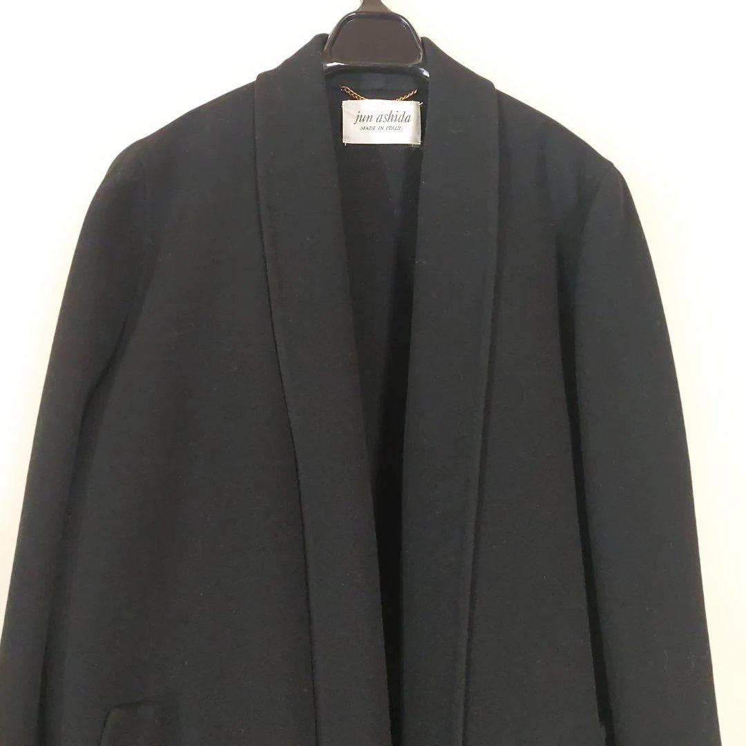 がじゅ　jun ashida 黒 ロングコート