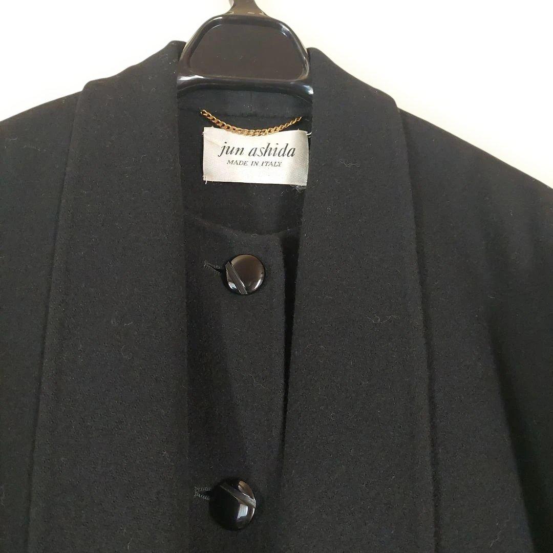 がじゅ　jun ashida 黒 ロングコート