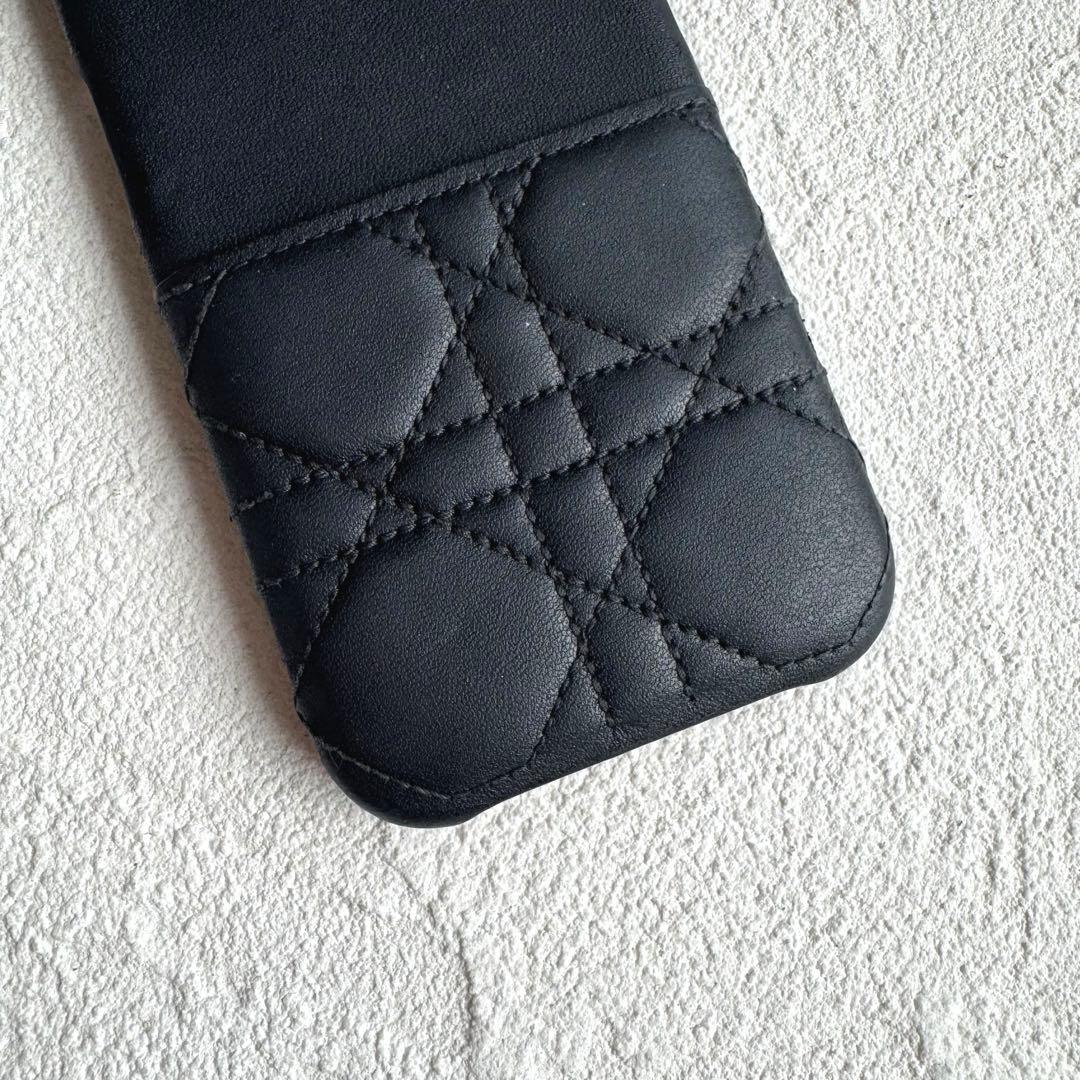 DIOR レディディオール iPhone15ケース キルティング カナージュ