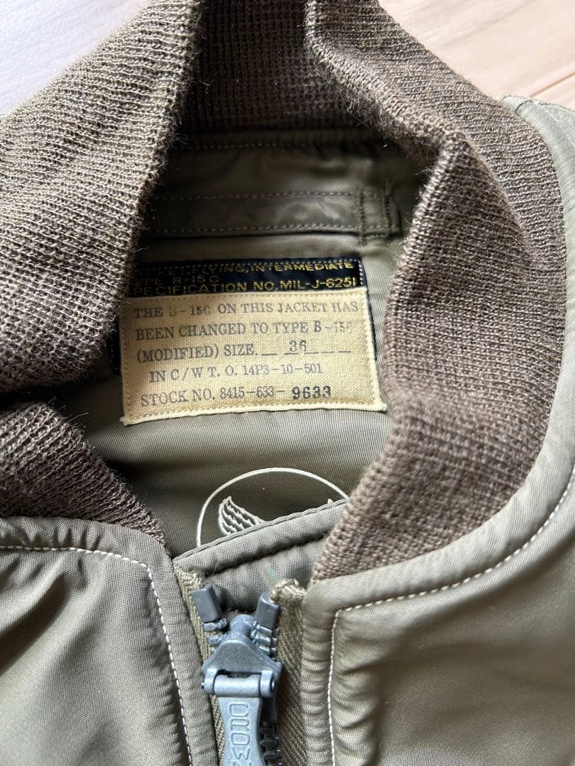 新品未使用M品番 BUZZ RICKSON'S B-15C MODサイズ36