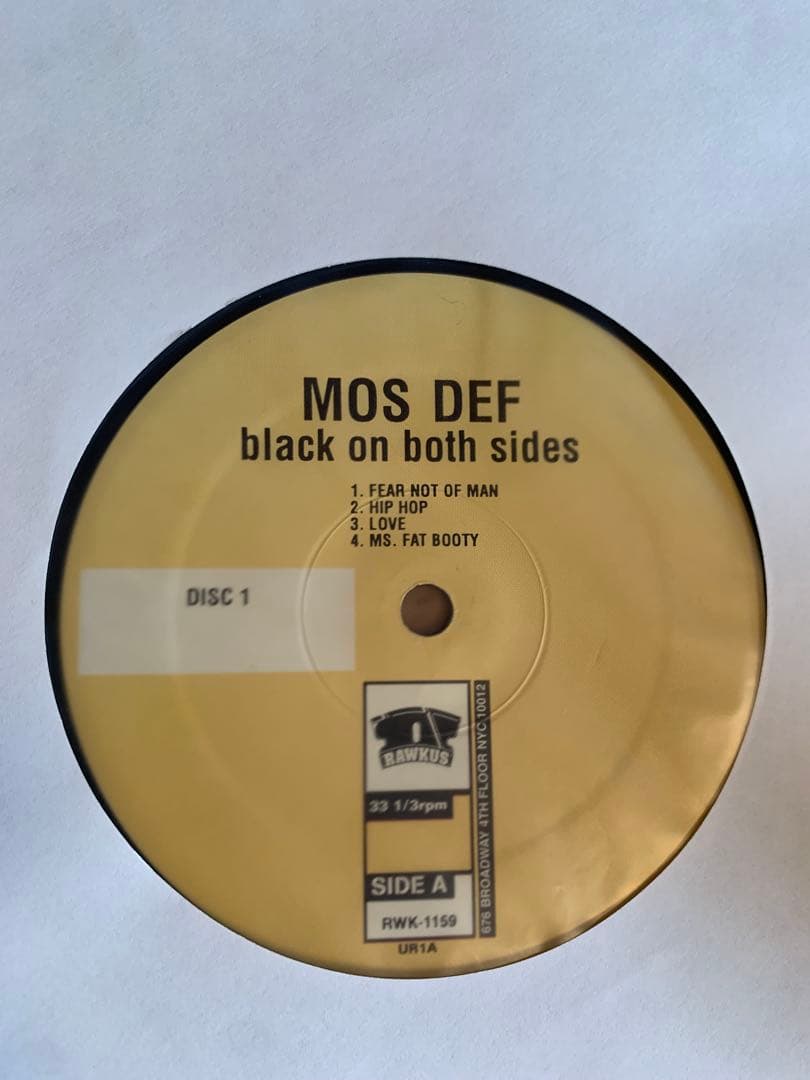 USオリジナル Mos Def – Black On Both Sides