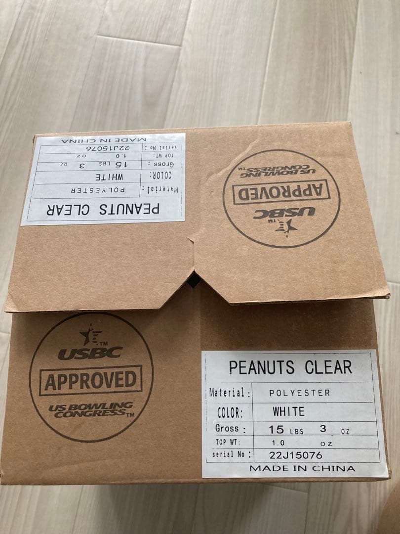 スヌーピースペアボールクリア　15P 　3oz